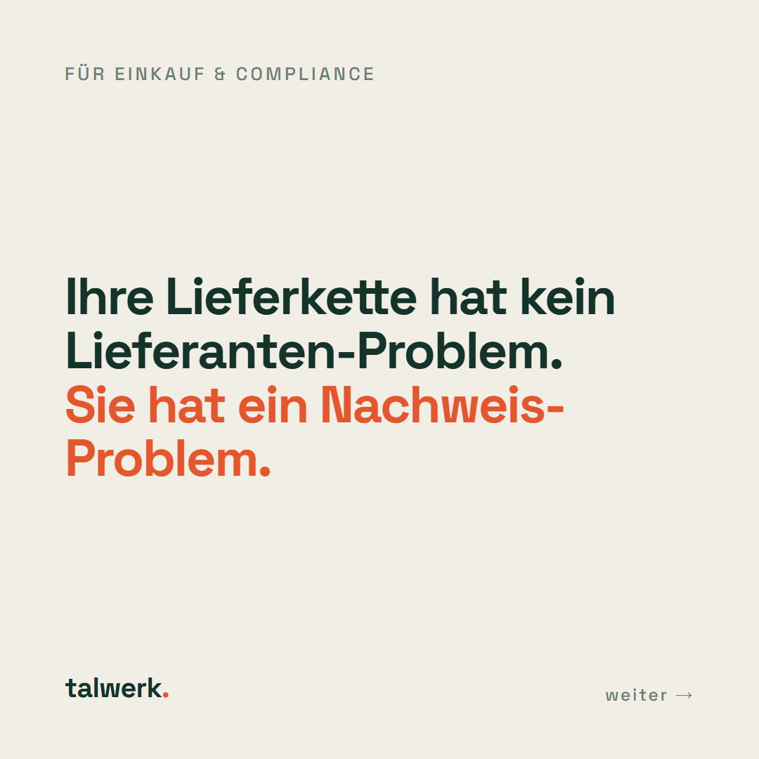 Konzeptprojekt Talwerk